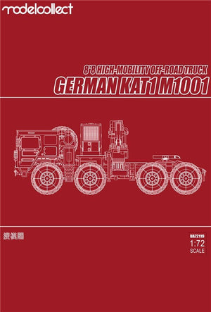 Modelcollect UA72119 German MAN KAT1M1001 8x8 HIGH-Mobility off-road truck 1/72 – image 2