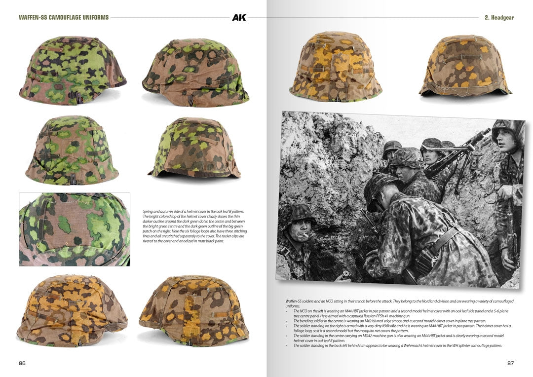 AK Interactive AK130008 WAFFEN-SS CAMOUFLAGE UNIFORMS BY WERNER PALINCKX (English) – image 7