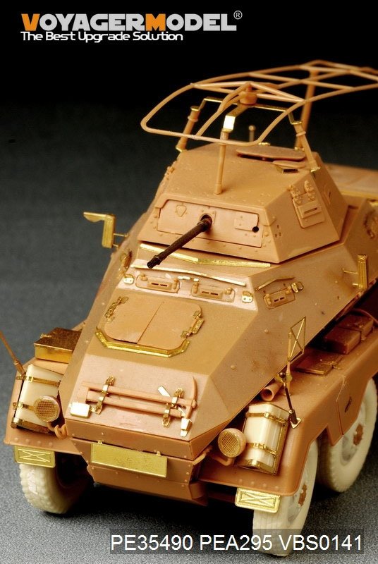 Voyager Model PE35490 WWII German Sd.Kfz.232 8 ROD early version for AFV 35232 1/35 – Bild 7