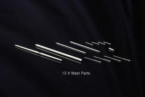 MK1 Design MS-20007 USS IOWA MAST DETAIL-UP SET 1/200 – Bild 3
