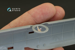 Quinta Studio QD48100 IL-4 3D-Printed &amp;amp; colored Interior on decal paper (for Xuntong kit) 1/48 – Bild 7