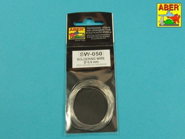 Fil à souder Aber SW-050, diamètre 0,50 mm, longueur 5 m – image 3