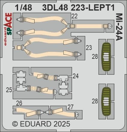 Eduard 3DL48223 Mi-24A SPACE TRUMPETER 1/48 – image 4