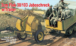 Dragon 6353 3cm Flak 38/103 Jaboschreck w/Trailer 1/35