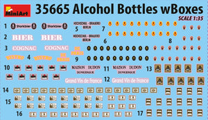 MiniArt 35665 BOUTEILLES D&amp;#39;ALCOOL AVEC BOÎTES 1/35 – image 2