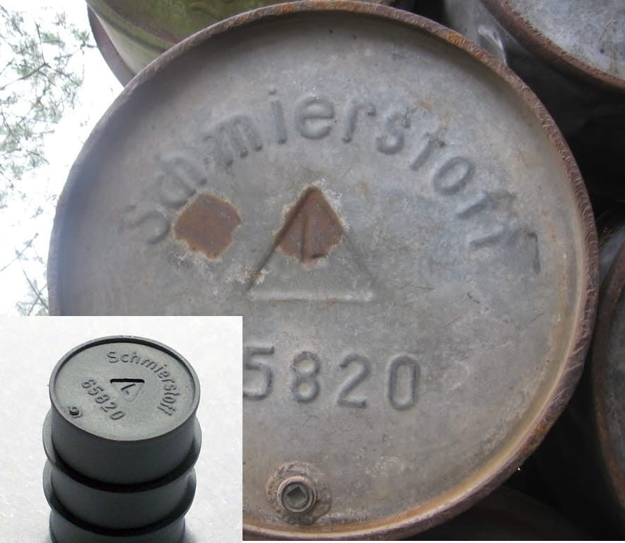 FPW Model 48006 German Luftwaffe Schmierstoff Grease Barrels (3 pcs.) 1/48