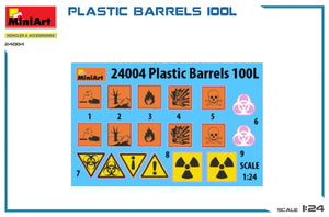 MiniArt 24004 PLASTIC BARRELS 100L 1/24 – image 2