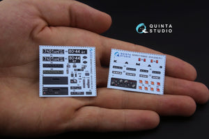 Quinta Studio QD35017 KAMAZ 4310 3D-Printed &amp;amp; colored Interior on decal paper (for ICM kit) 1/35 – immagine 2