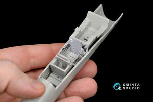 Quinta Studio QD48049 F/A-18E 3D-Printed &amp;amp; colored Interior on decal paper (for Hasegawa kit) 1/48 – image 9