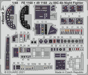 Eduard BIG49288 Ju 88C-6b Night Fighter ICM 1/48 – obrázek 4