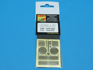 Aber 35G02 Grilles for German tank PzKpfw V Ausf.G/F Panther (Sd.Kfz.181) (1/35) – image 4