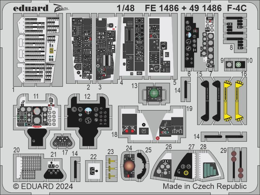 Eduard 491486 F-4C HOBBY 2000, ACADEMY 1/48 – image 2