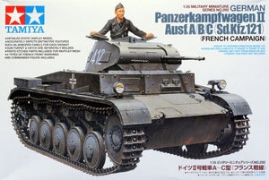 Tamiya 35292 German Panzerkampfwagen II Ausf.A/B/C 1/35