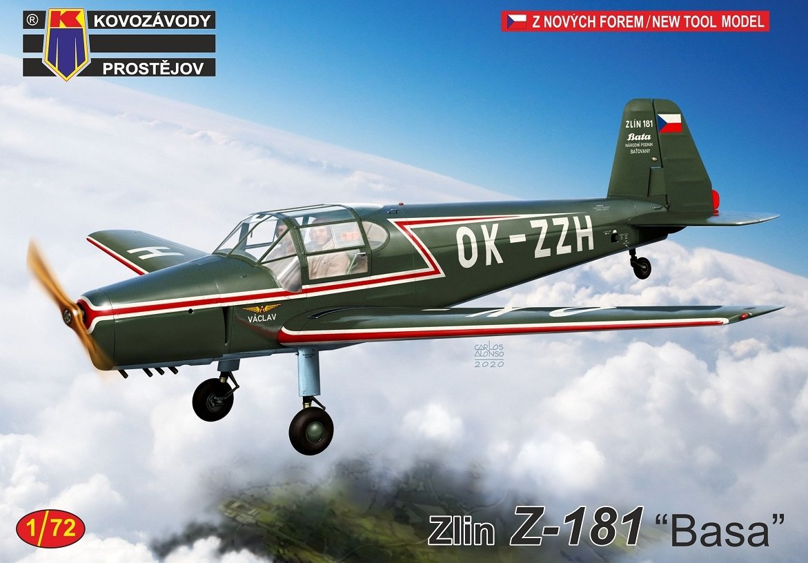 Kovozavody Prostejov KPM0229 Zlin Z-181 “Basa” 1/72