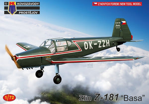 Kovozavody Prostejov KPM0229 Zlin Z-181 “Basa” 1/72