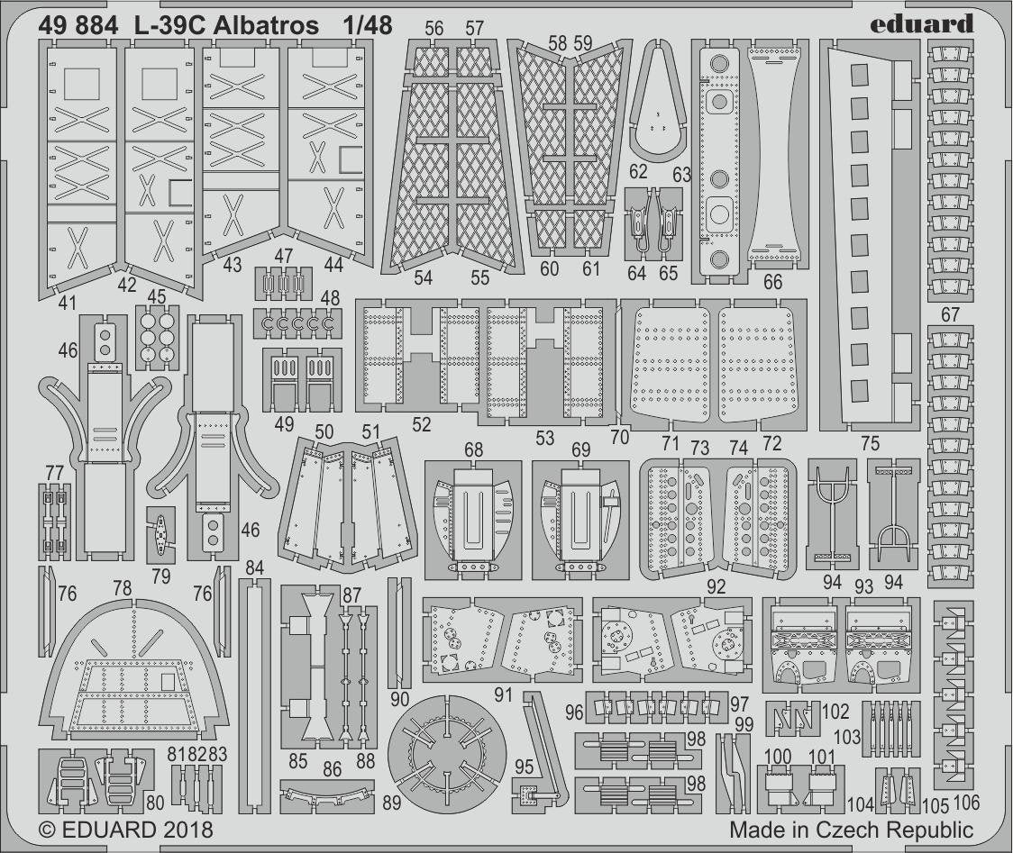Eduard 49884 L-39C Albatros TRUMPETER 1/48 – image 2