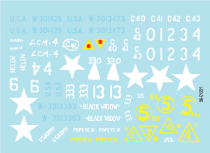 Star Decals 35-C1221 M3 and M3A1 Stuart. US Army 1/35 – image 2