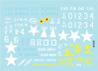 Star Decals 35-C1221 M3 and M3A1 Stuart. US Army 1/35 – image 2