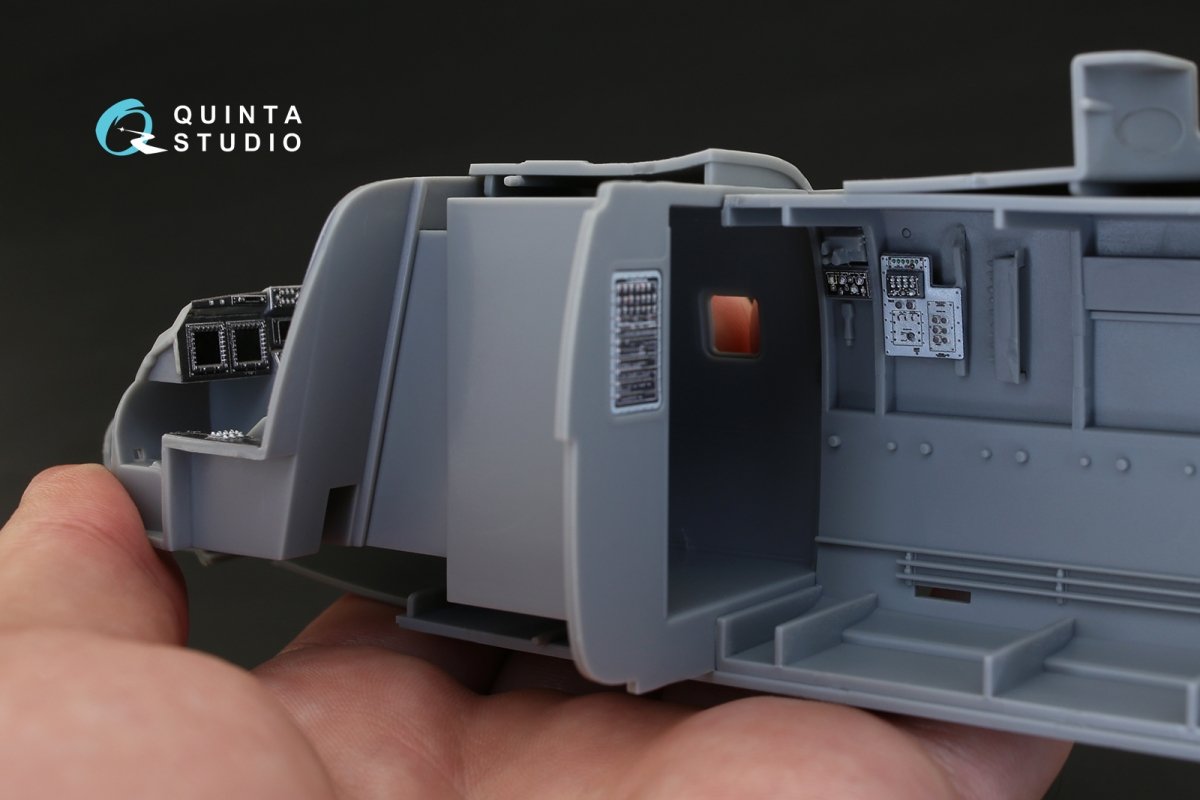 Quinta Studio QD48182 MV-22 Osprey 3D-Printed &amp;amp; colored Interior on decal paper (for HobbyBoss kit) 1/48 – obrázek 8