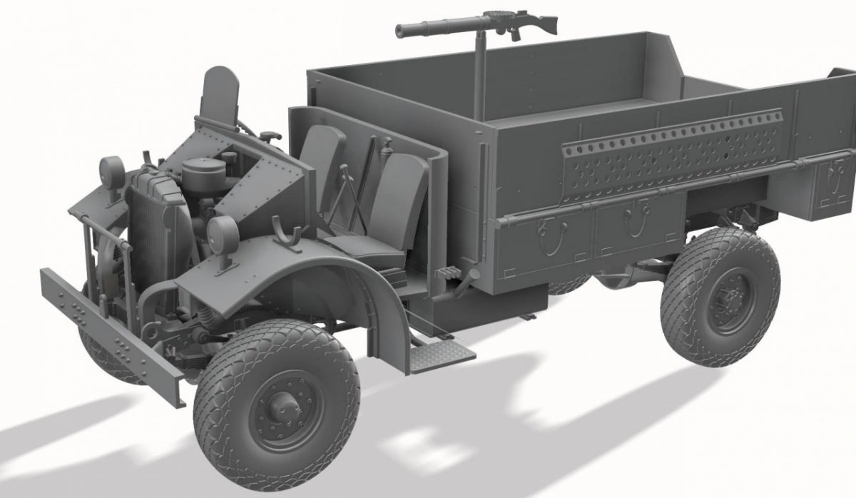 Thunder Model 35304 LRDG F30 Patrol Truck CMP in LRDG service 1/35 – image 6