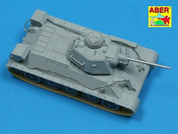 Aber 72L-34 ZiS-5/F-34 barrel for late KV-1 and T-34/76 / Russian 76.2 mm ZiS-5/F-34 barrel for late KV-1 and T-34/76 1/72 – image 6