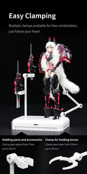 DSPIAE UMS-01WT General Purpose Model Display Stand (White) – image 3