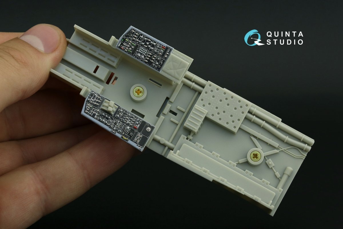 Quinta Studio QDS-32155 F-15C Early/F-15A/F-15J early 3D-Printed &amp;amp; colored Interior on decal paper (Tamiya) (small version) 1/32 – obrázek 5