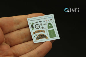 Quinta Studio QD48393 Gloster Gladiator MKI 3D-Printed &amp;amp; colored Interior on decal paper (I Love Kit) 1/48 – image 4