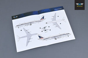 X-Scale 144001 Airliner DC-8-33 - Long-Range Narrow-Body Passenger Airliner 1/144 – imagen 2