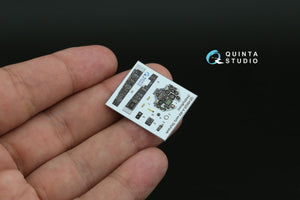 Quinta Studio QD48626 A-4M Skyhawk 3D-Printed &amp; coloured Interior on decal paper ( Hobby Boss ) 1/48