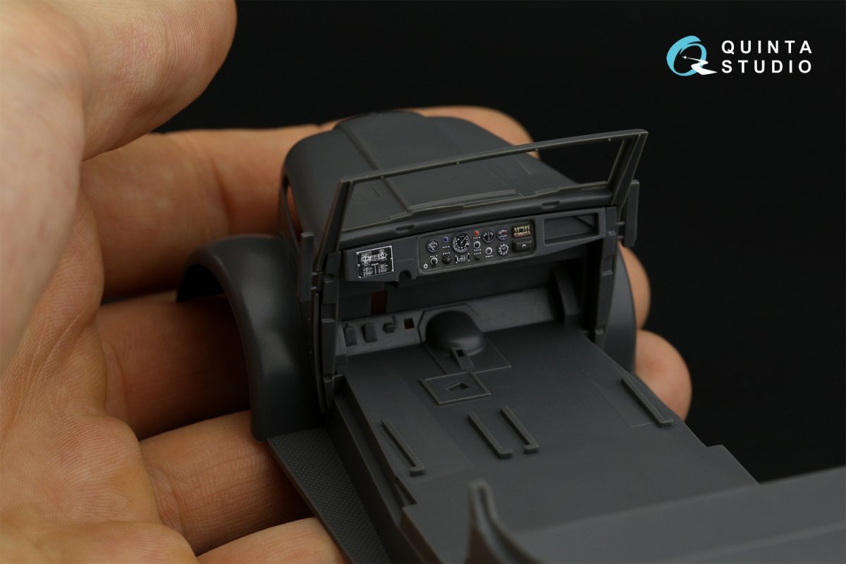 Quinta Studio QD35069 Steyr 1500A 3D-Printed &amp;amp; colored Interior on decal paper (Tamiya) 1/35 – immagine 9