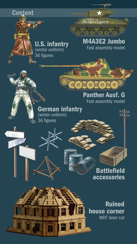 Italeri 6186 Bastogne Siege 80 Years - BATTLE SET 1/72 – Bild 19