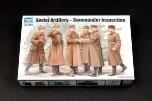 Trumpeter 00428 Soviet Artillery - Commander Inspection 1/35 – zdjęcie 3