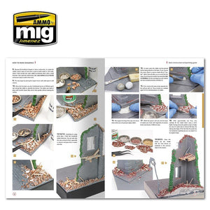 AMMO of Mig Jimenez 6135 HOW TO MAKE BUILDINGS. BASIC CONSTRUCTION AND PAINTING GUIDE (English) – image 9