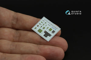 Quinta Studio QD72038 H75 M/N/O 3D-Printed &amp;amp; colored Interior on decal paper (Clear Prop) 1/72 – obrázek 10