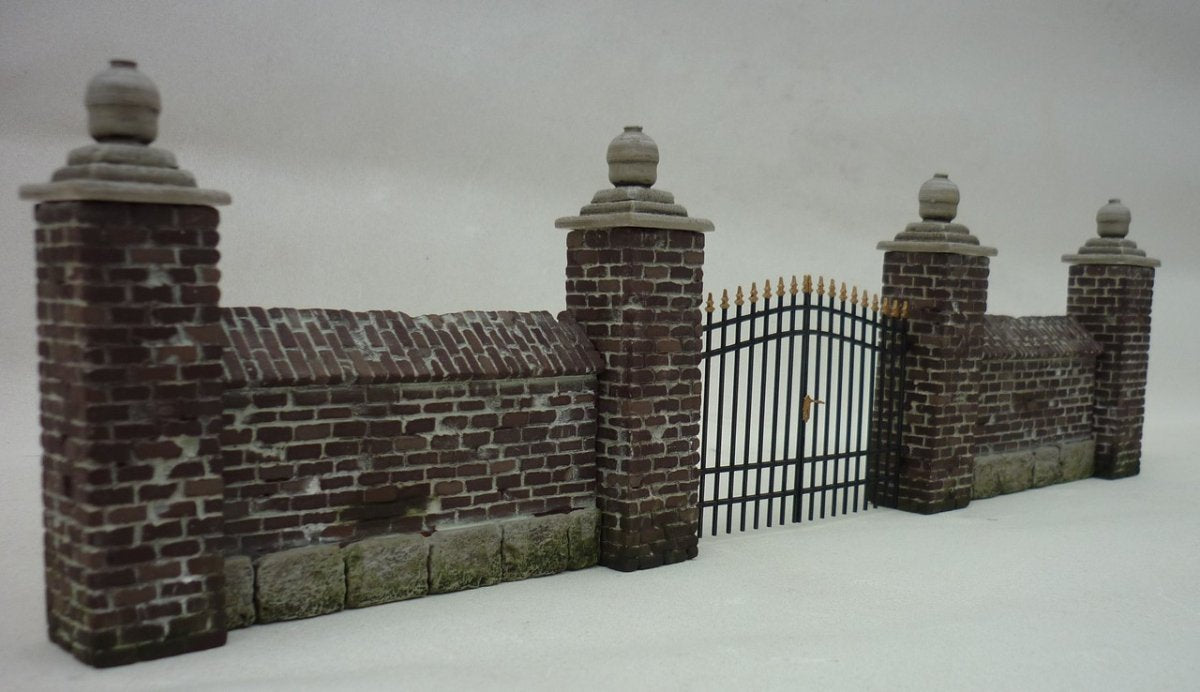 RT-Diorama 35243 Park wall with Fence 1/35 – immagine 3