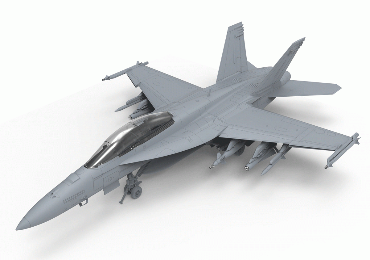 Meng Model LS-013 Boeing F/A-18E Super Hornet 1/48 – obrázek 3