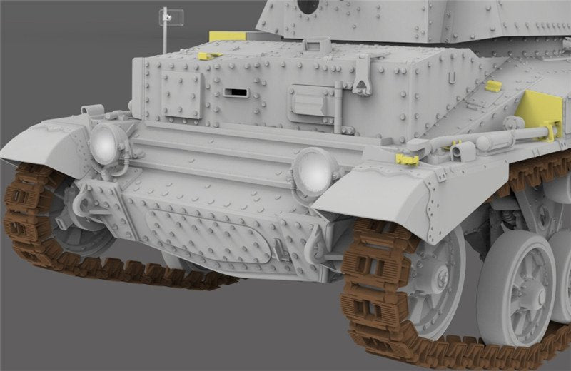 Gecko Models 35GM0005 KREUZER PZ.PKFW.MK.II,742(e),(A10) W/ INTERIOR 1/35 – zdjęcie 5