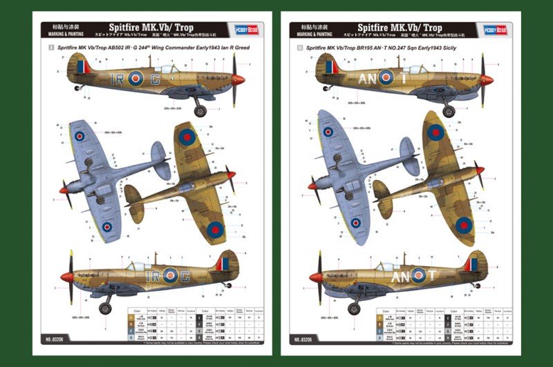 Hobby Boss 83206 Spitfire MK.Vb/Trop 1/32 – Bild 4