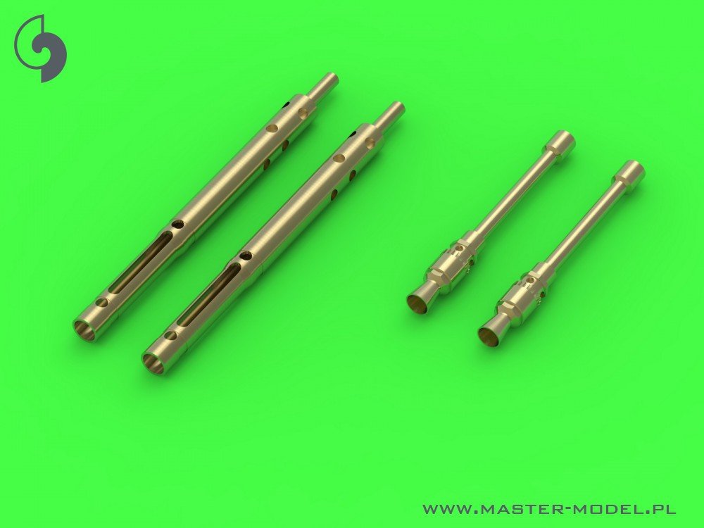 Master GM-35-027 MG-34 "Panzerlauf" - German machine gun barrels - tank version in armored cover (2 pcs.) 1/35