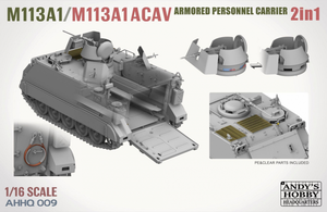 Andy&amp;#39;s Hobby Headquarters AHHQ-009 M113A1 / M113A1 ACAV 2 in 1 Kit 1/16 – image 6