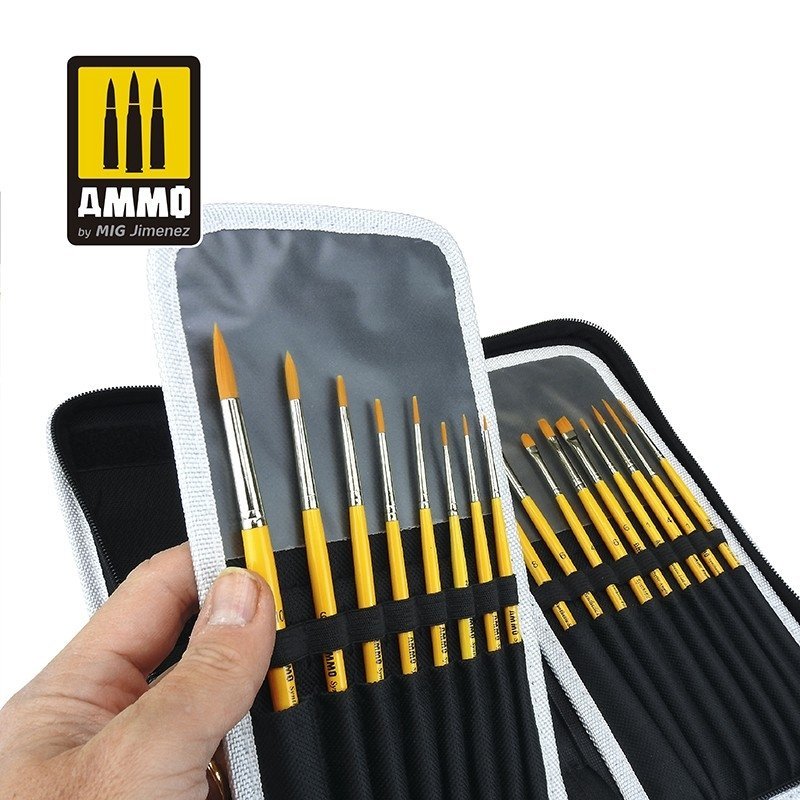 AMMO of Mig Jimenez 8580 Brush Arsenal - Brush Organization &amp;amp; Protective Storage – image 2