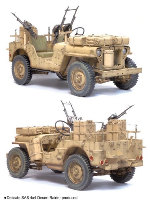 Dragon 75038 SAS 4x4 Desert Raider 1/6 – image 3