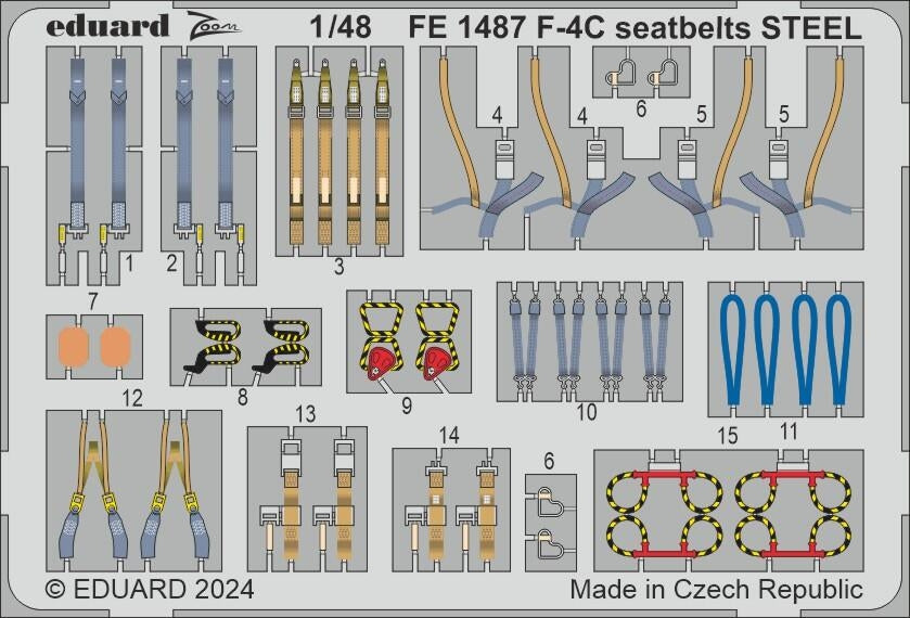 Eduard BIG49437 F-4C HOBBY 2000, ACADEMY 1/48 – image 7