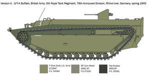 Italeri 6752 LVT-4 Water Buffalo (ETO) 1/35 – Bild 3