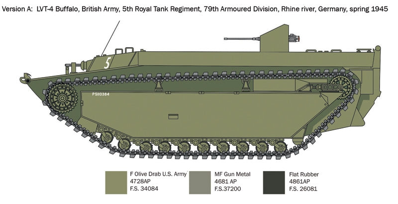 Italeri 6752 LVT-4 Water Buffalo (ETO) 1/35 – Bild 3