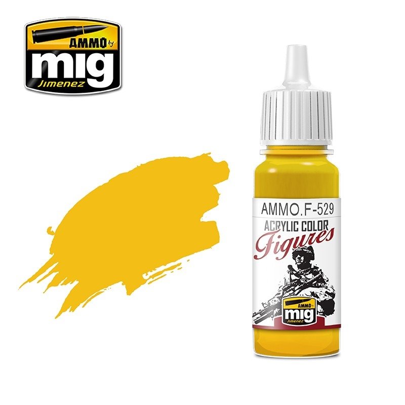 Munitions Mig Jimenez F529 JAUNE PUR 17ML 