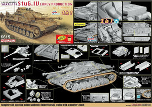 Dragon 6615 Sd.Kfz. 167 StuG. IV Early Production with Zimmerit 1/35 – Bild 2