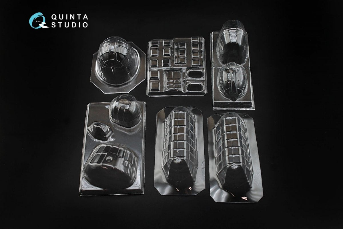 Quinta Studio QC72005 Pe-8 vacuformed clear canopy (for 7264 Zvezda kit) 1/72 – Bild 7