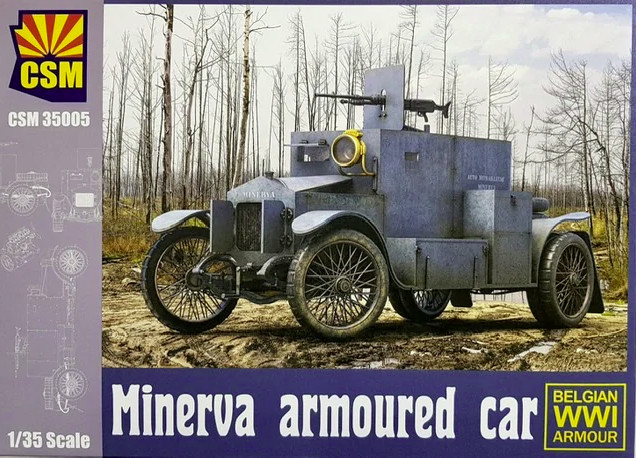 Copper State Models 35004 Minerva Armored Car 1/35
